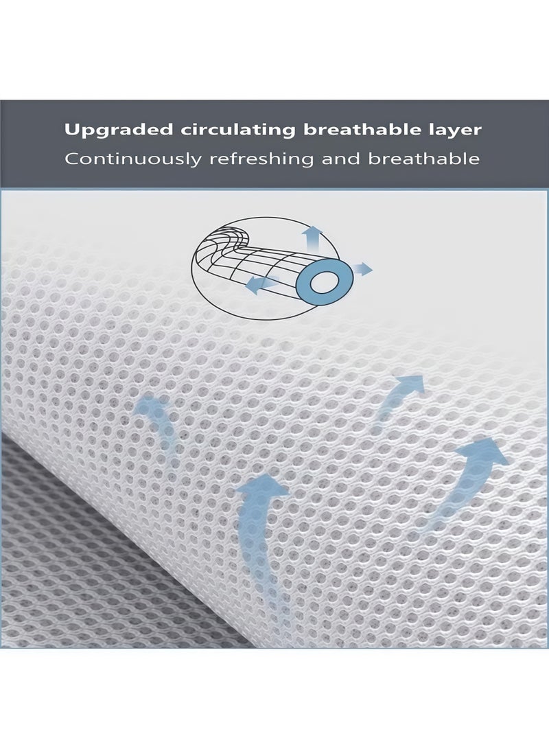 Pregnancy Pillow,Pregnancy Sleep Pillow,U Shaped  Maternity Pillow ,Pregnancy Body Pillow Waist Protector + Auxiliary Pillow Removable,Adjustable Supports The Back, Legs, Abdomen, And Buttocks Of Pregnant Women - Image 4